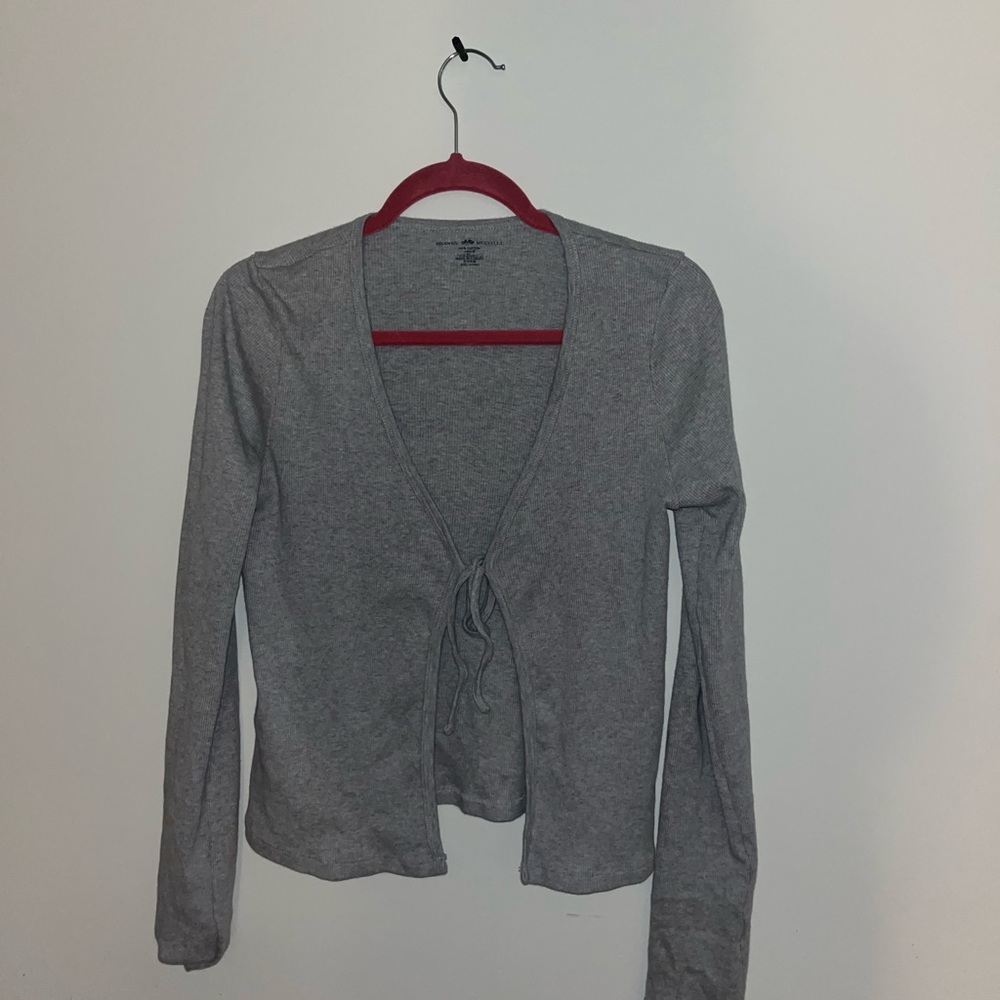 grey sweater from brandy melville
